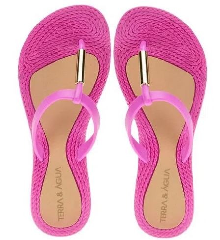 CHINELO FEMININO DEDO TERRA E ÁGUA